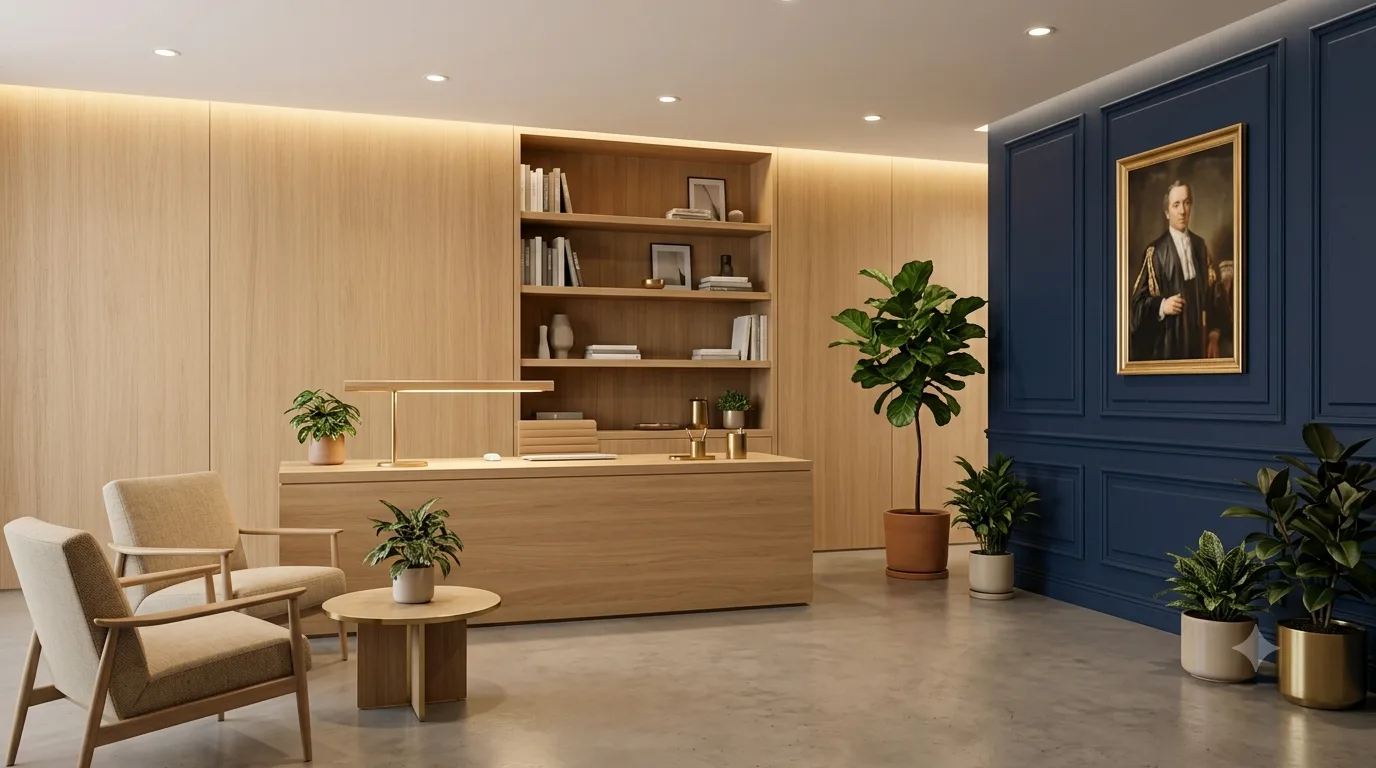 Interno dello studio di Crema